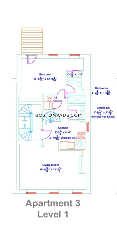 South End 3 Beds 2.5 Baths Boston - $5,600